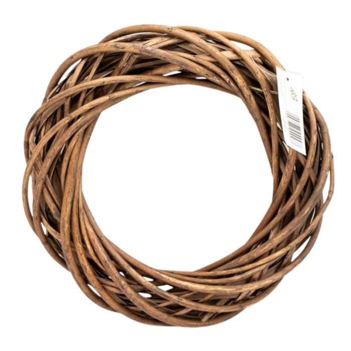 [w04126] Oponka wiklinowa brązowa 20cm