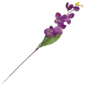 [w04136] Storczyk satynowy gałązka 75cm fiołkowy