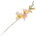 [w0562] Mieczyk satynowy gałązka 54cm brzoskwiniowo-różowy