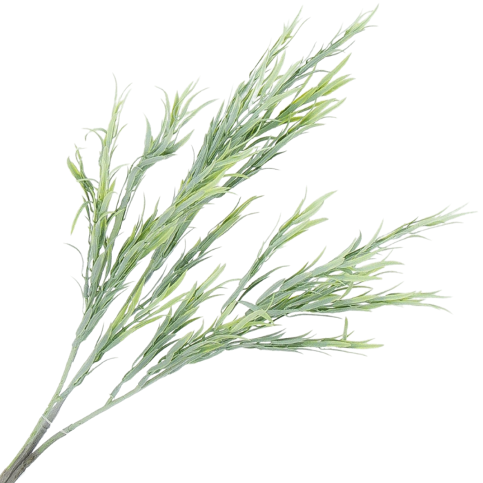 [680762] Gałązka ozdobna bylica pudrowo-zielona  55cm