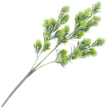 [680763] Gałązka ozdobna pudrowo-zielona  50cm