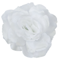 [w04155] Róża główka 13cm biała