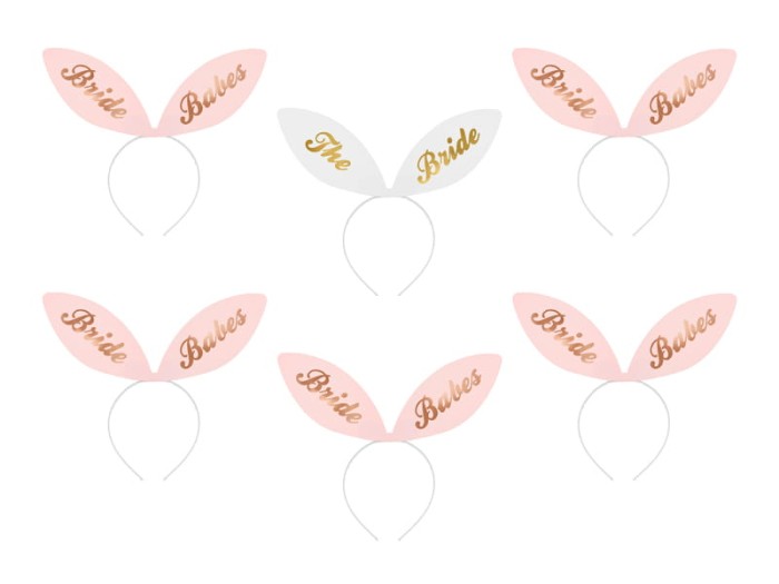 [d0519] Zestaw opasek Bride squad 6szt