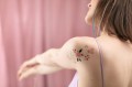 [d0521] Tatuaże zmywalne kwiatki I'm in love 18szt