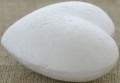 [60824] Serce styropianowe 8cm białe 10szt