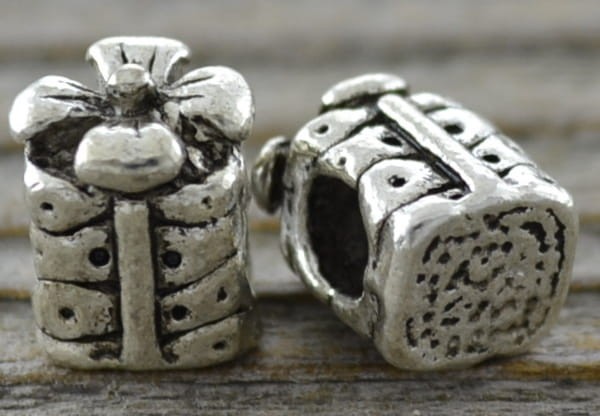 31297 Koralik modułowy w kolorze srebrnym