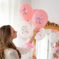 [d03012] Balony lateksowe z nadrukiem "Bride to be" 6szt