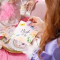 [d04081] Serwetki papierowe różowe Bride to be kwiaty 10szt