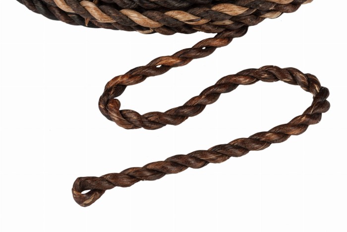 [74173] Abaka brązowa sznurek pleciony naturalny 15m