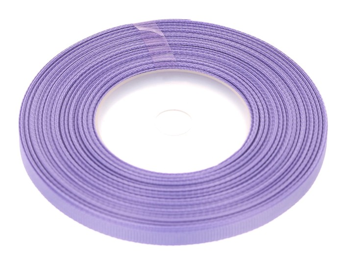 Wstążka rypsowa 6mm 22mb jasnofioletowa