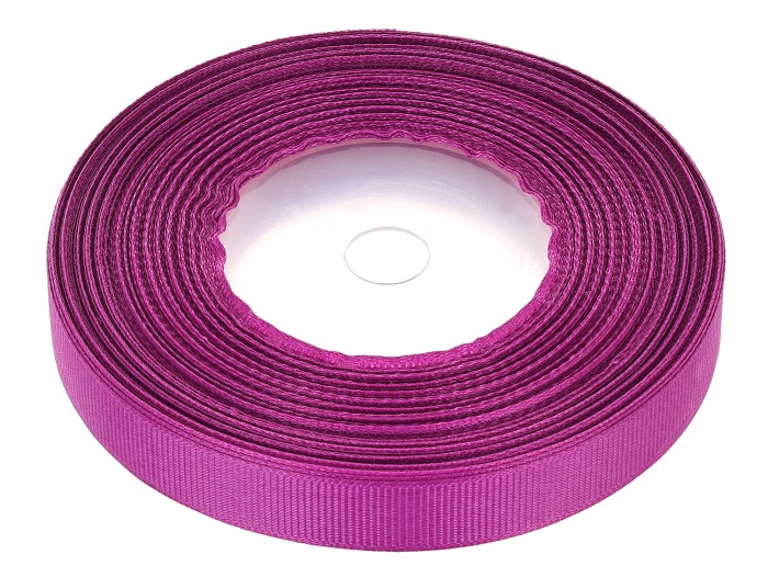 Wstążka rypsowa 12mm 22mb biskupia