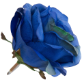 [w04220] Róża główka 9cm chabrowa cieniowana