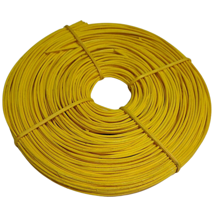 [61203] Rattan w krążku 1,7mm 100g cytrynowy