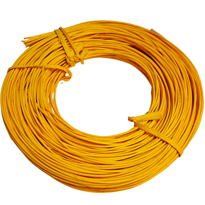 [61205] Rattan w krążku 1,7mm 100g jasny pomarańczowy
