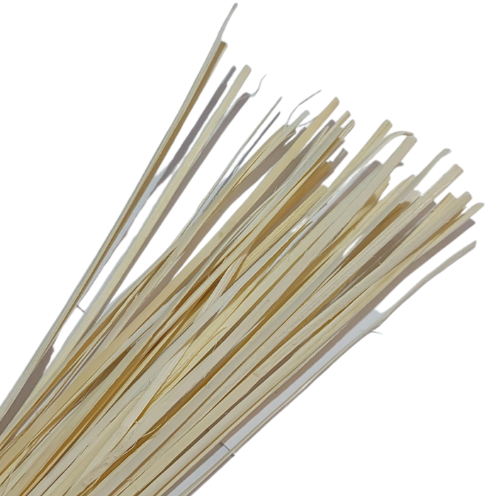 [61226] Rattan płaski około 45-50g kremowy