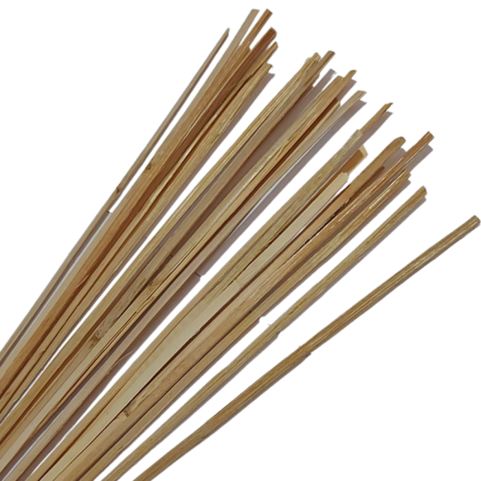 [61227] Rattan płaski około 45-50g beżowy