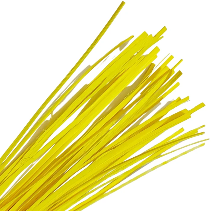 [61228] Rattan płaski około 45-50g cytrynowy