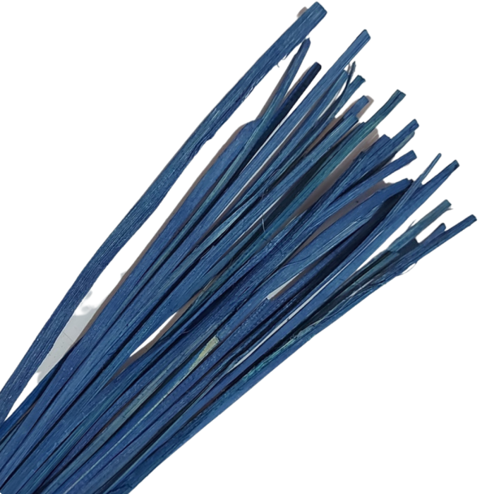 [61247] Rattan płaski około 45-50g dżinsowy