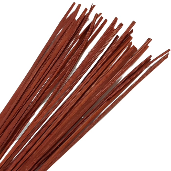 [61251] Rattan płaski około 45-50g brązowy