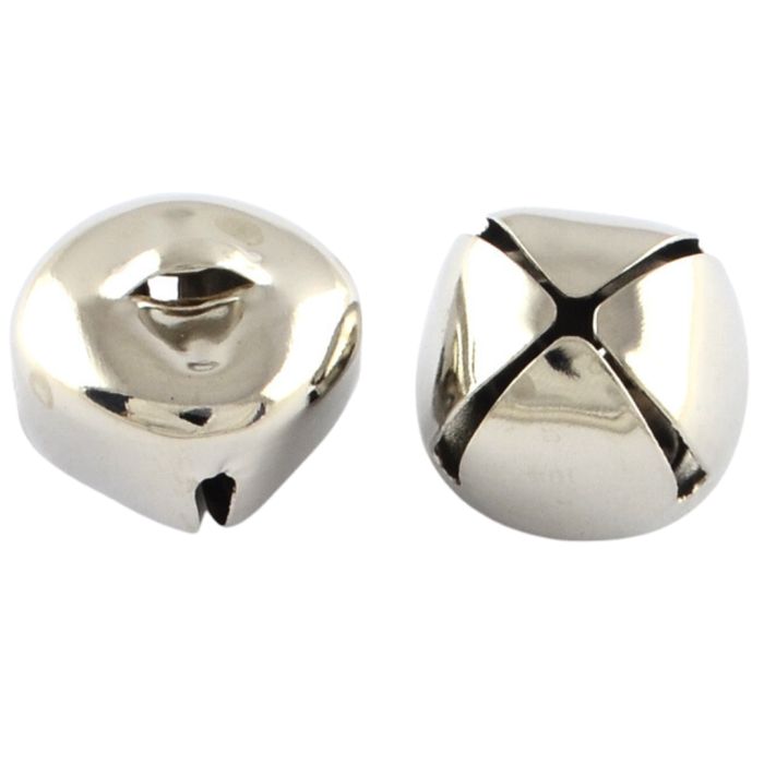 [00729] Zawieszka dzwoneczek w kolorze ciemnego srebra 16szt