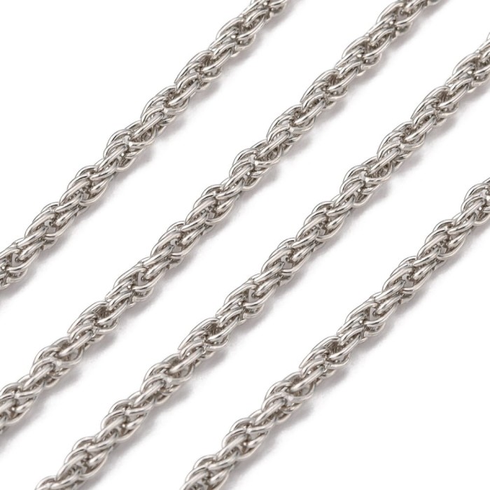 [31101] Łańcuszek srebrny mocny 3mm