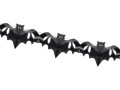 [80524] Girlanda na Halloween nietoperze czarne