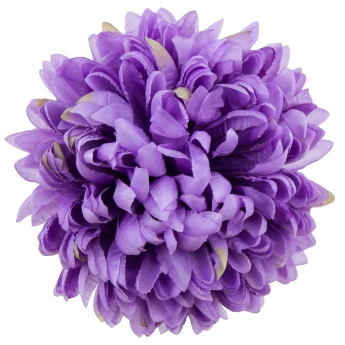 [680910] Główka chryzantema 16 płatków 14cm fioletowa