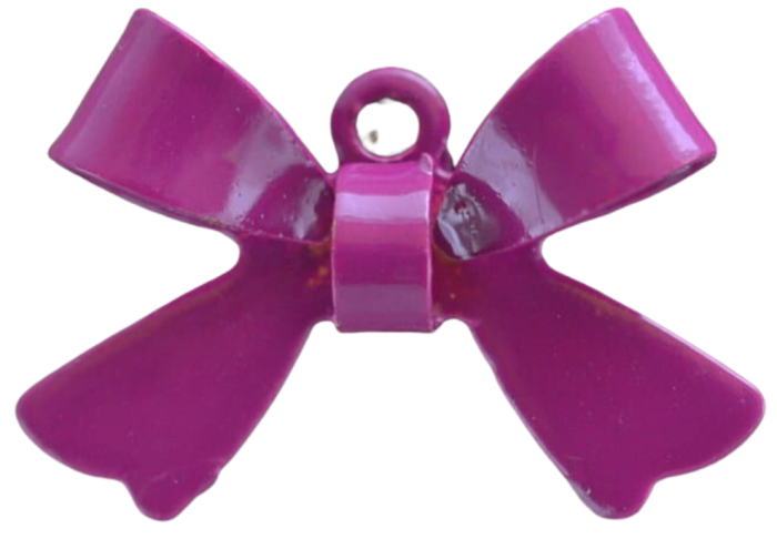 [00719] Zawieszka mała kokardka wrzosowa.png