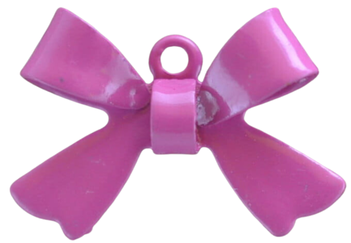 [00722] Zawieszka mała kokardka w kolorze fuksji.png