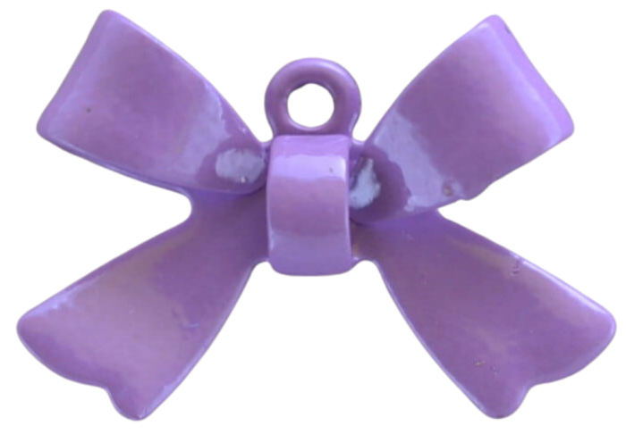 [00723] Zawieszka mała kokardka w kolorze lawendy.png