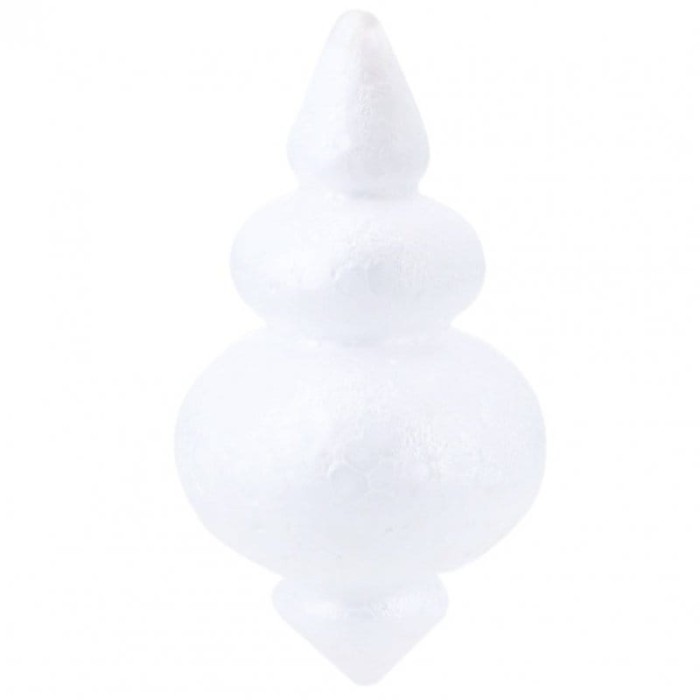 [608298] Bombka styropianowa ozdobna 12cm