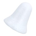 [608119] Dzwonek styropianowy bez serca 6,5cm biały