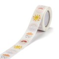 [72193] Naklejka z napisem "THANK YOU" pogoda 500szt