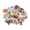 [721106] Zestaw naklejek na halloween potworki 50szt