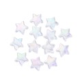 [702173] Koraliki gwiazdki akrylowe 10mm transparentne 10szt