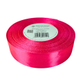 [825212] Wstążka satynowa 25mm 32mb neonowy różowy
