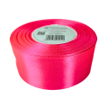 [838212] Wstążka satynowa 38mm 32mb neonowy różowy