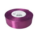 [825214] Wstążka satynowa 25mm 32mb jagodowa