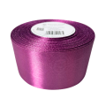 [850214] Wstążka satynowa 50mm 32mb jagodowa