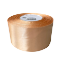 [850223] Wstążka satynowa 50mm 32mb piaskowa
