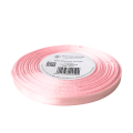 [86065] Wstążka satynowa 6mm 32mb pastelowy róż jasny