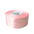 [838065] Wstążka satynowa 38mm 32mb pastelowy róż jasny
