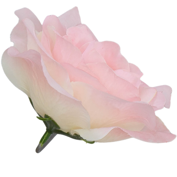 [w04300] Róża główka 12cm bladoróżowa