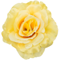 [w04304] Róża główka 13cm cytrynowa