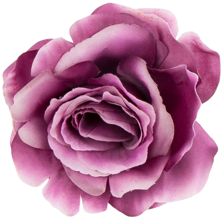 [w04311] Róża główka 13cm ciemna magenta