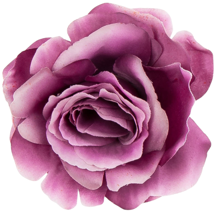 [w04311] Róża główka 13cm magenta