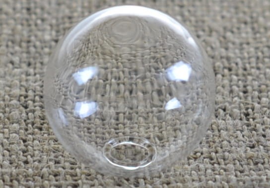 61446 Forma szklana klosz 25mm z otworem 6mm