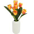 [w04330] Bukiet tulipanów karminowo-pomarańczowy 47cm