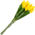 [w04034] Tulipan na gałązce 50cm żółty