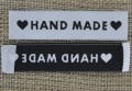  [05503] Metki do wszywania "HAND MADE" serce